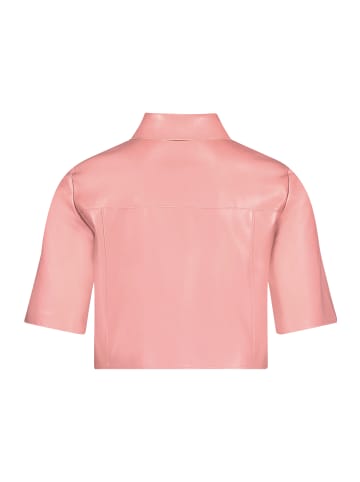 Vera Mont Lederjacke kurzarm in Ash Rose