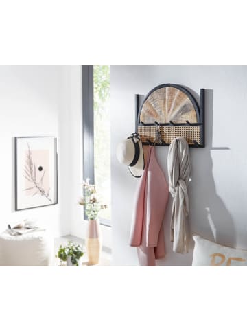 FineBuy Wandgarderobe in Braun / Mango / 53x8x40