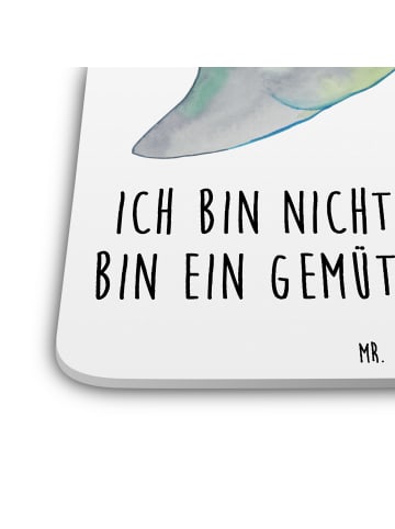 Mr. & Mrs. Panda Bierdeckel Seekuh Chillen mit Spruch in Weiß