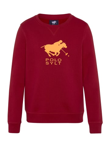 Polo Sylt Sweater in Rot