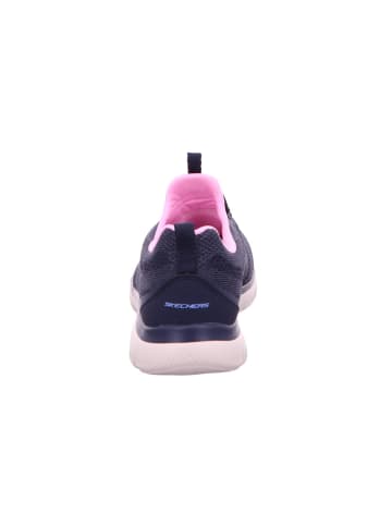 Skechers Sneaker SUMMITS - NEW NATURE in navy/pink