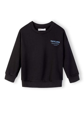 Minoti 2-tlg Shirt & Hose 29FLEECE267 in schwarz