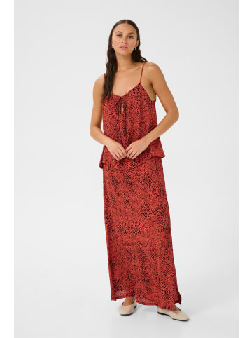 Kaffe Rock KAliana Loose fit in Grenadine Graphic Animal