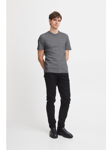 CASUAL FRIDAY Rundhals Basic T-Shirt Meliert CFThor in Grau