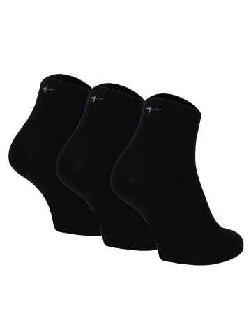 Tamaris Socken 3er Pack in Schwarz