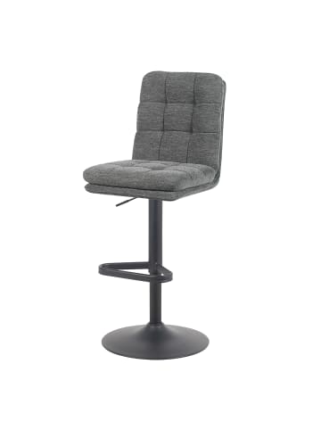DUBI Möbel 2er-Set: Barhocker Enno in Grau - (B)45 x (H)103 x  (T)57 cm