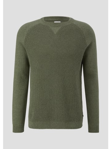 QS Strickpullover in 79W0_olivgrün