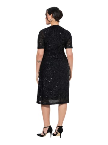 Ulla Popken Midikleid in schwarz