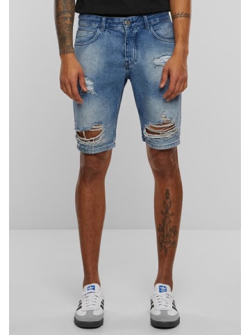 2Y Studios Jeans-Shorts in blue