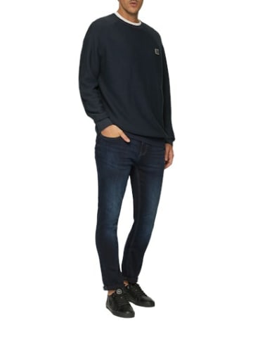 S. Oliver Rundhalspullover für Herren in uni