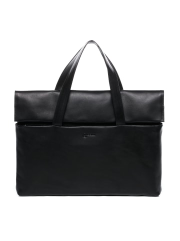 BACCINI Leder-Laptoptasche 15" Leder Businesstasche Unisex VITO in schwarz