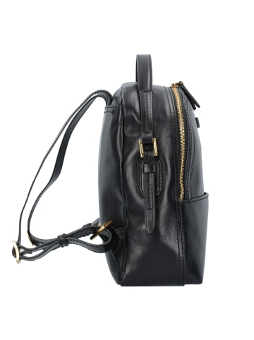 The Bridge Pearldistrict City Rucksack Leder 32 cm in nero oro