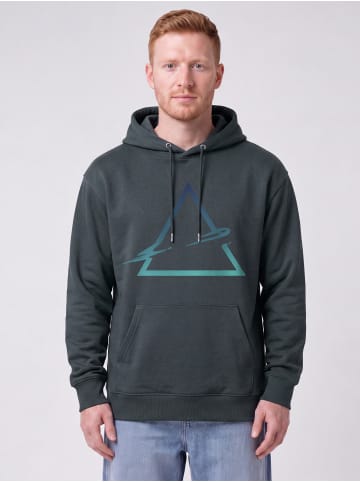 wat? Apparel Sweatshirt Triangle in India Ink Grey