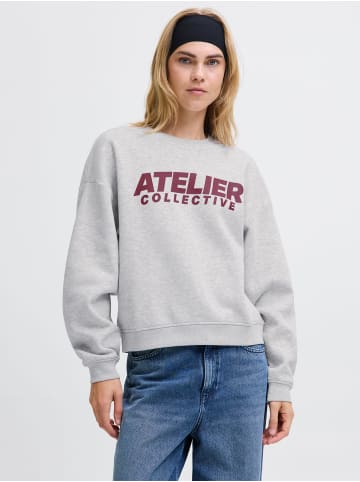 JJXX Sweatshirt in Light Grey Melange