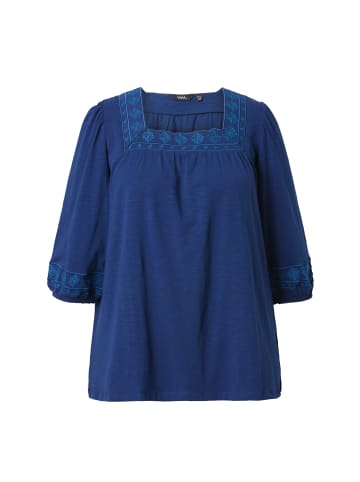 Ulla Popken Shirt in dunkelblau
