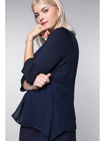 sheego Blusenshirt in marine