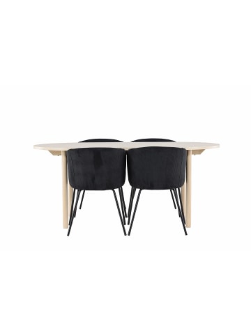 ebuy24 Essgruppe Andy Whitewash 90 x 180 cm