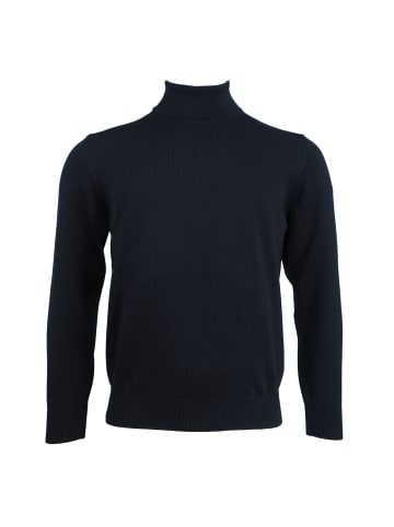 März Pullover Rollkragen Superwash Classic Fit in Navy