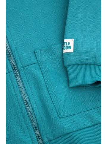Coccodrillo Reißverschlussjacke in türkis