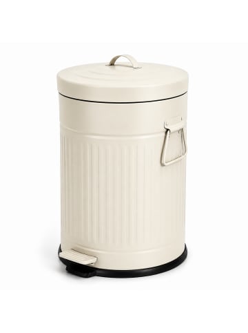 relaxdays Mülleimer in Beige - 20 Liter