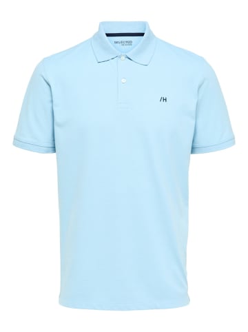 SELECTED HOMME Poloshirt SLHAZE in Blau