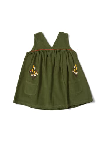 Little Green Radicals Bio-Cord Swing-Kleid in Grün