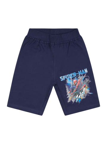 ONOMATO! Hose kurz Spider-Man Shorts in Blau