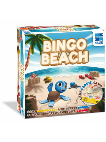 Mega Bleu Familienspiel Bingo Beach in Bunt