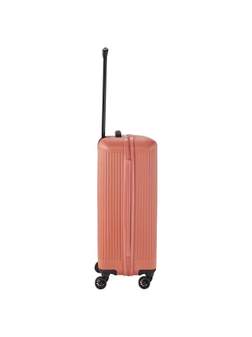 travelite Bali - 4-Rollen-Trolley M 67 cm in koralle