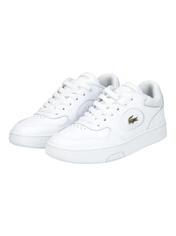 Lacoste Sneaker in Weiß/Gold