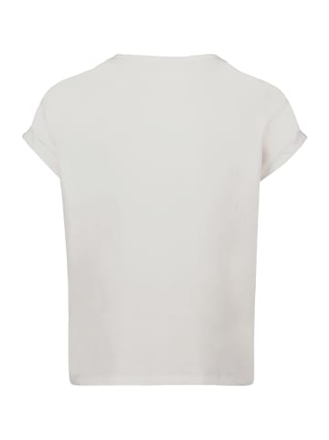 CARTOON Printshirt mit Ärmelaufschlag in Patch Cream/Rosé