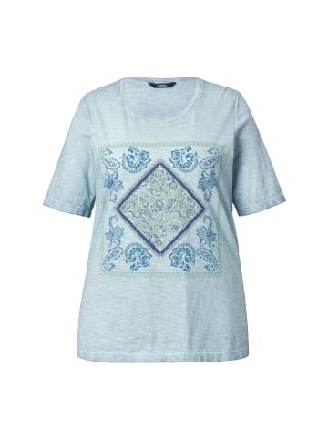 Ulla Popken Shirt in helles moosgrün