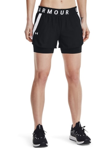 Under Armour Short "UA Play Up 2-in-1-Shorts" in Schwarz