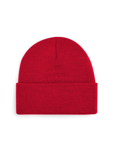 Yuhu Unisex Strickmütze in vielen Farben, für Damen und Herren in Rot