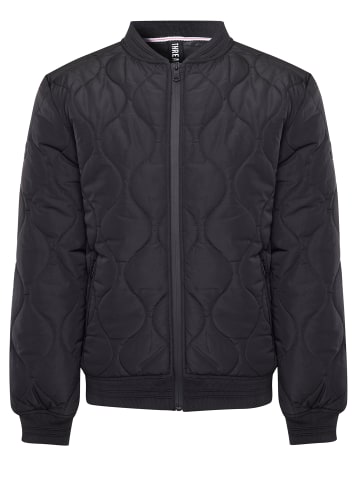 Threadbare Steppjacke Maghull in Black