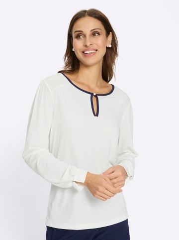 WITT WEIDEN Rundhals-Shirt in ecru