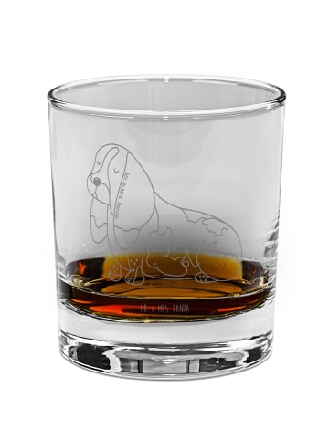 Mr. & Mrs. Panda Tumbler Hund Basset Hound ohne Spruch in Transparent