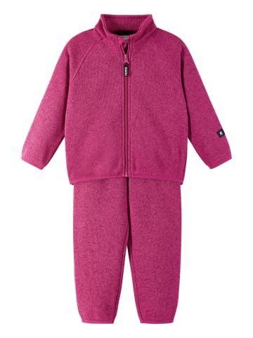 Reima Fleece Set " Tahto " in Rosy Berry