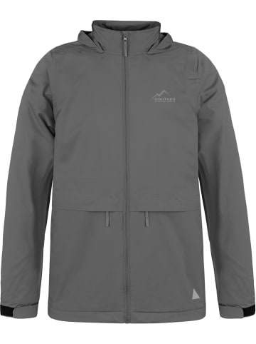 Normani Outdoor Sports Kinder Regenjacke ungefüttert mit Reflektoren in Grau