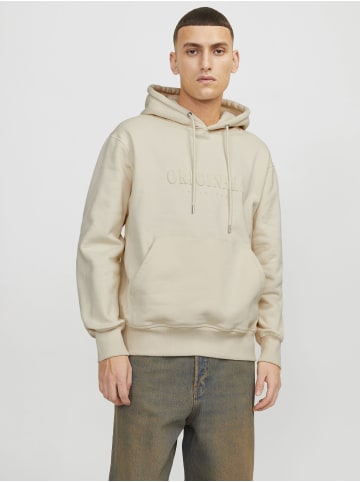 Jack & Jones Kapuzenpullover in Antique White