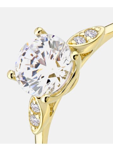Vanlere Verlobungsring aus 375 Gelbgold mit Zirkonia