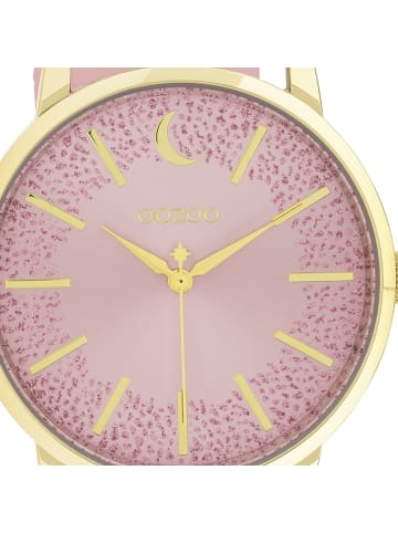 Oozoo Analog-Armbanduhr Oozoo Timepieces pink groß (ca. 40mm)