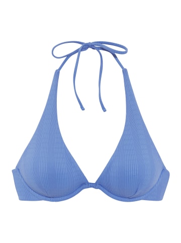Copenhagen Studios Bügel-Bikini-Top in blau