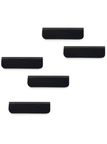 Durable Zettelhalter Durafix Clip selbstklebend 60x17mm schwarz Packung mit 5 ...