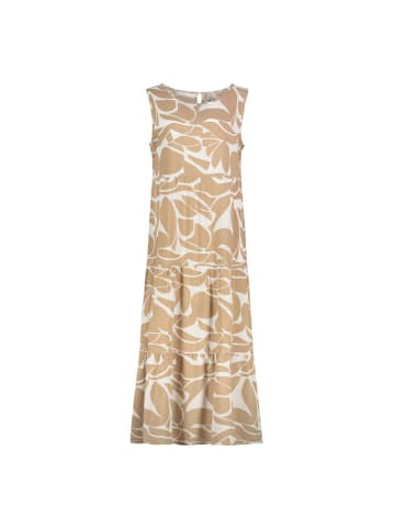 Eight2Nine Kleid in graphics: tannin brown-offwhite
