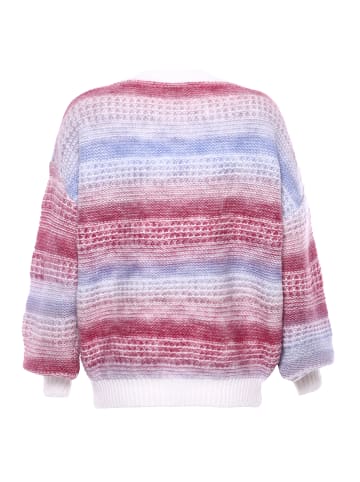 Sidona Damen Sweater in LILA MEHRFARBIG