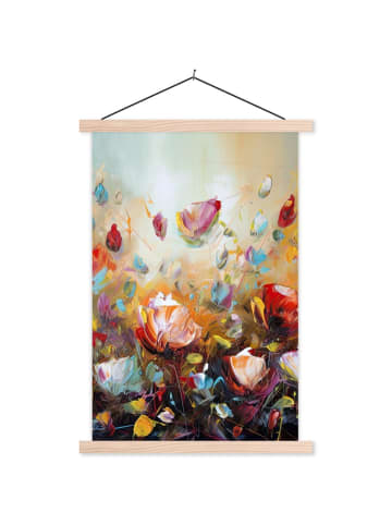 MuchoWow Poster mit Leiste Blumenmeer (BxH)