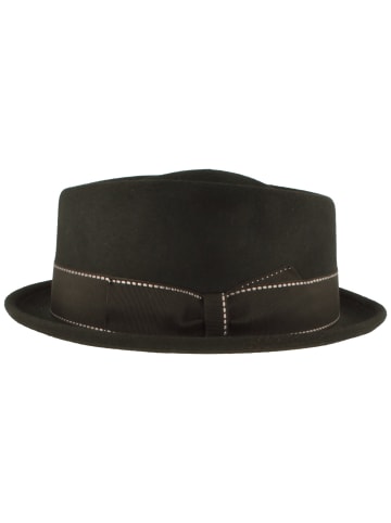 BREITER Filzhut in schwarz