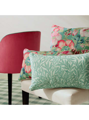 Erwin Müller Nicky-Velours, Samt Kissenhülle in jade