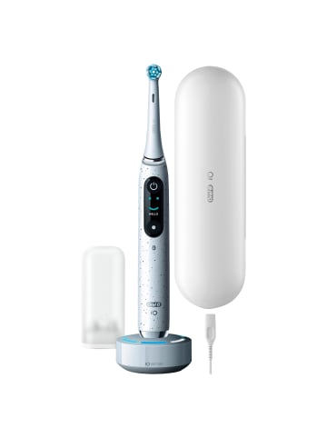 Oral-B Elektrische Zahnbürste "iO Series 10 + Lade-Reiseetui" in Weiß